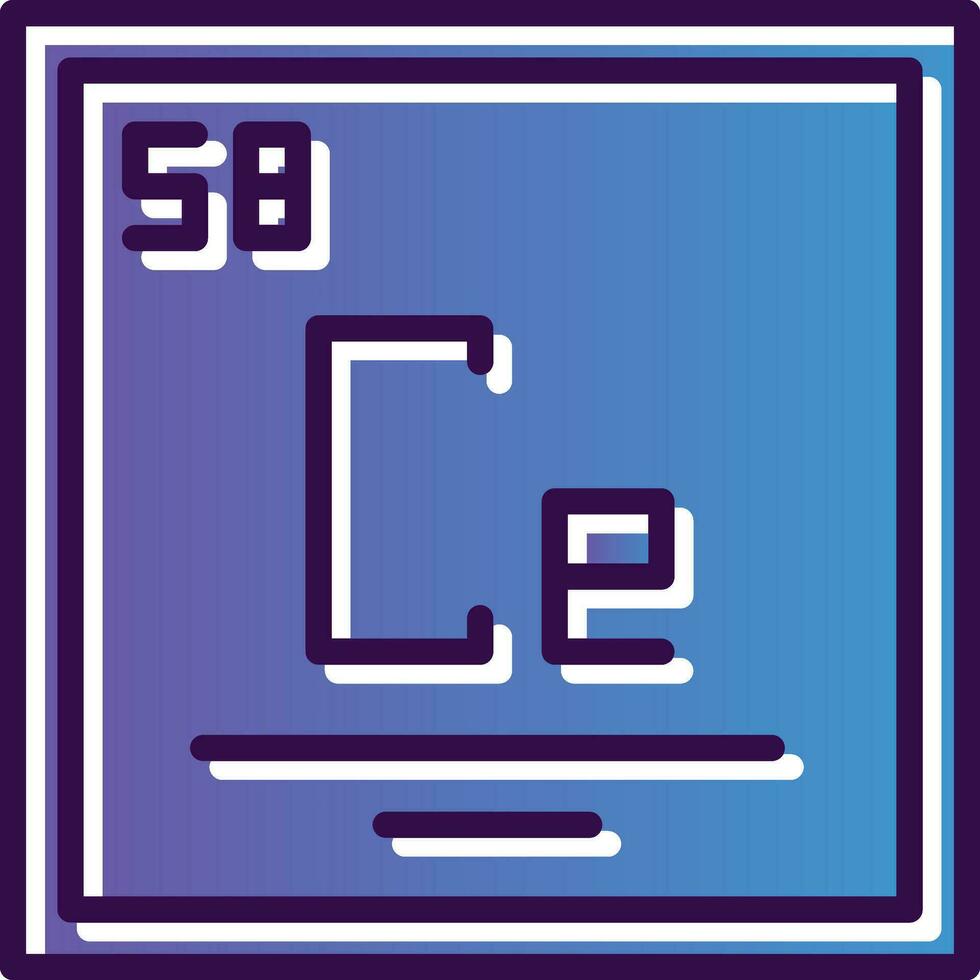 Cerium Vector Icon Design