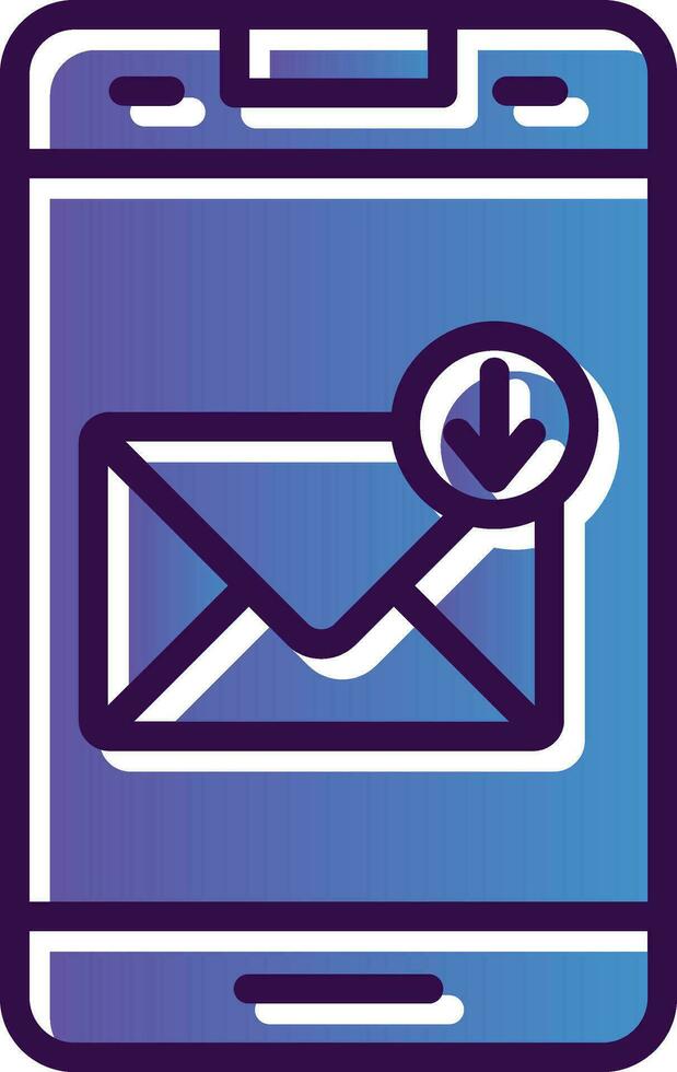 Inbox Vector Icon Design
