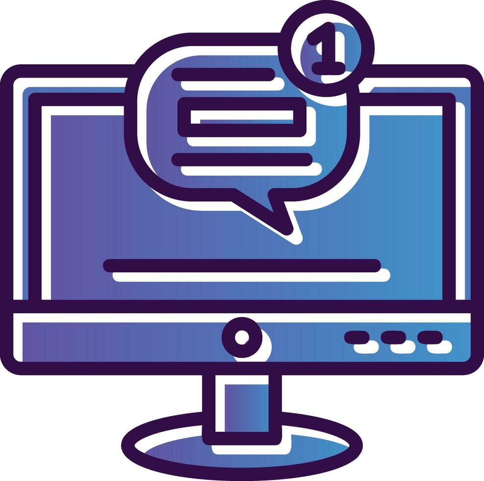 Notification Vector Icon Design