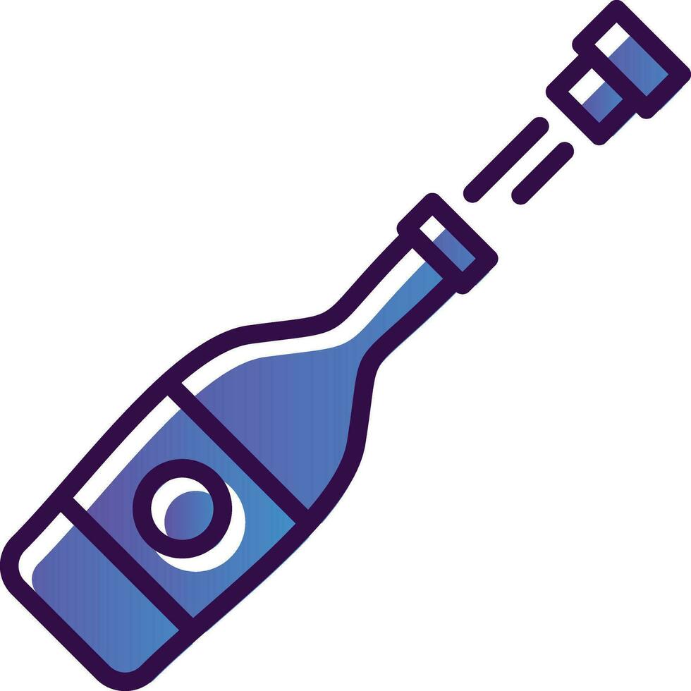 Champagne Vector Icon Design