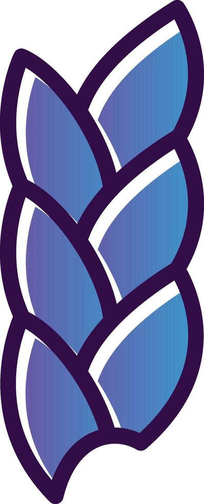 Braids Vector Icon Design