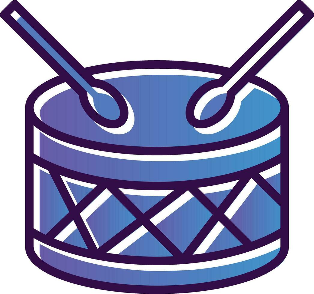 Drum Vector Icon Design