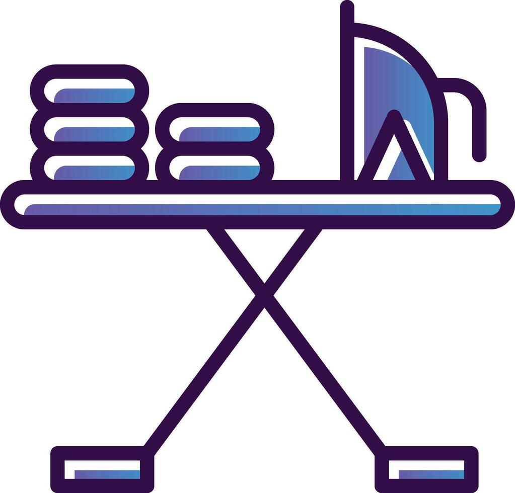 Pressing Vector Icon Design
