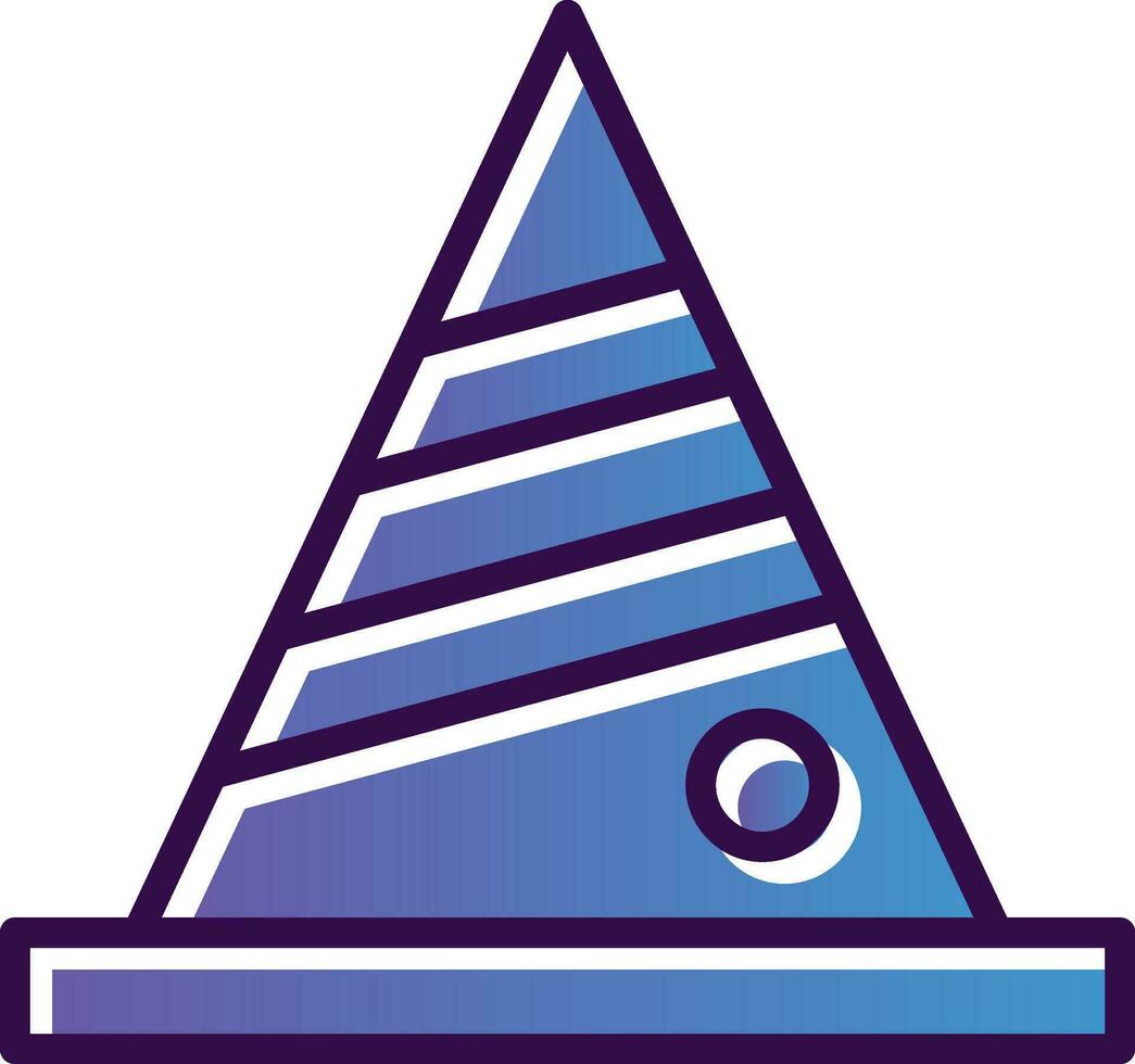 Cone Vector Icon Design