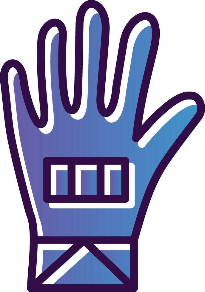 Glove Vector Icon Design