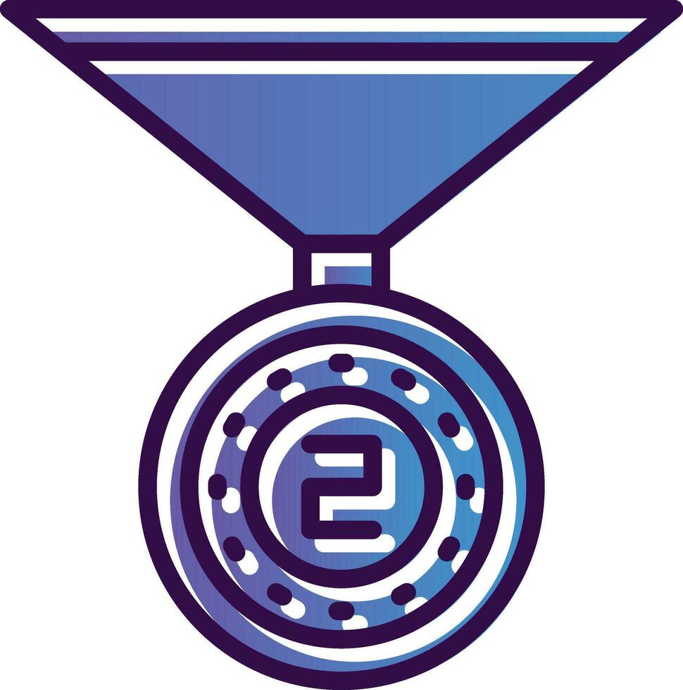 diseño de icono de vector de medalla