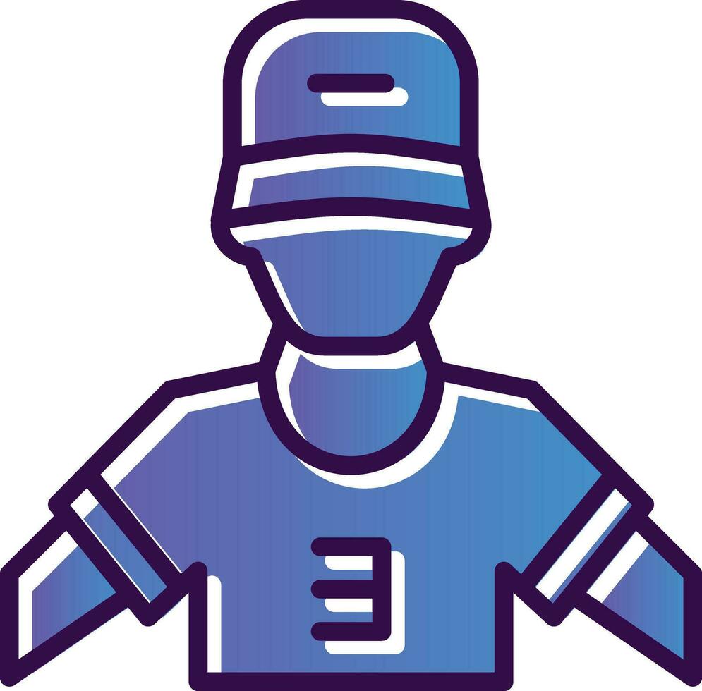 Player Vector Icon Design