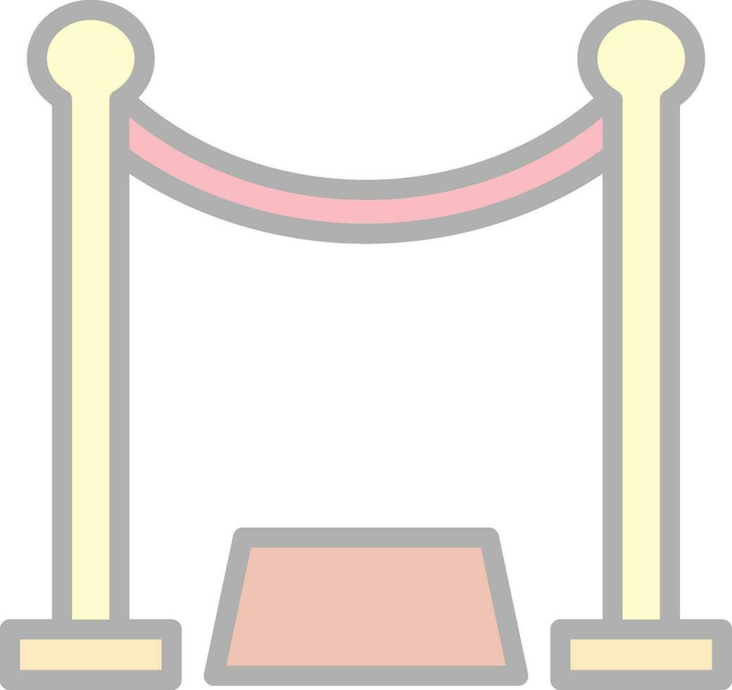 Red carpet Vector Icon Design