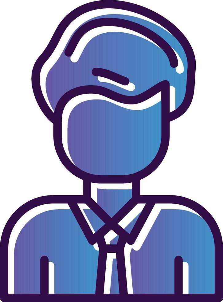 Manager Vector Icon Design