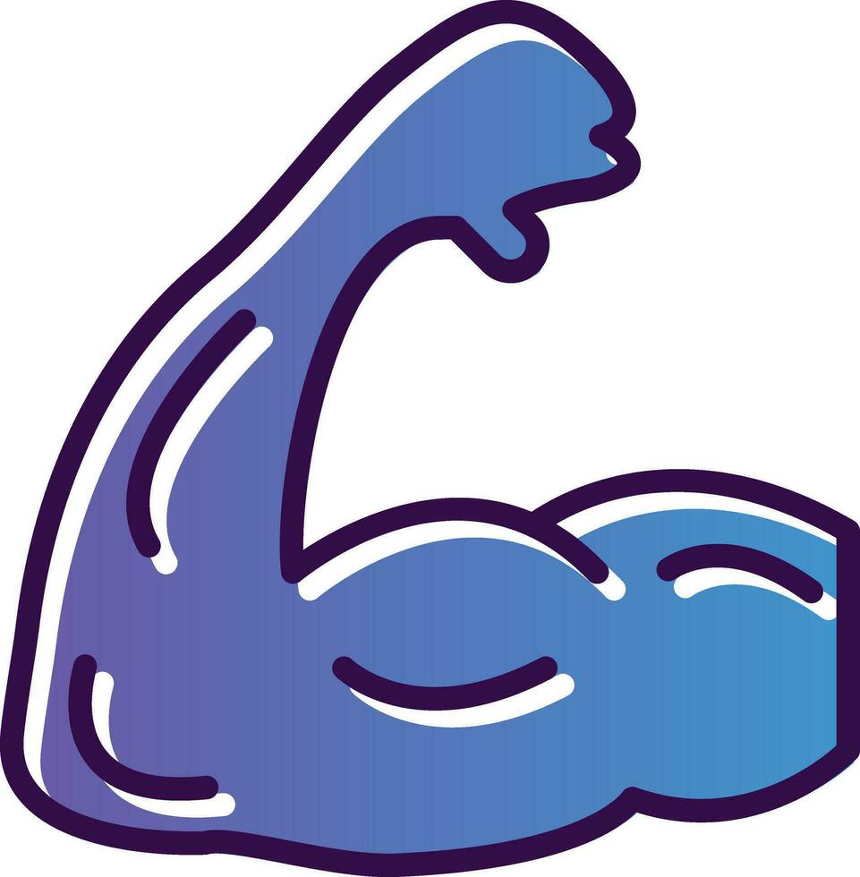 Bicep Vector Icon Design