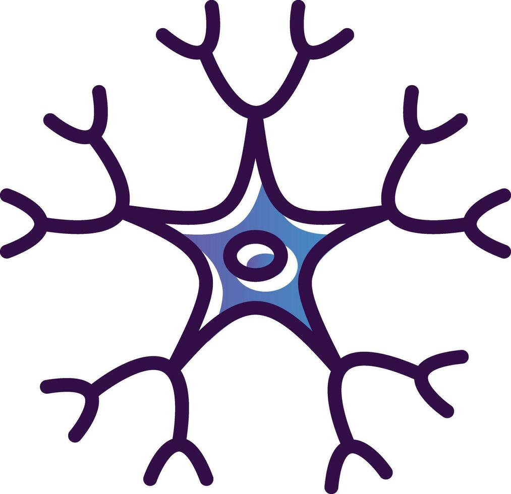 Neuron Vector Icon Design