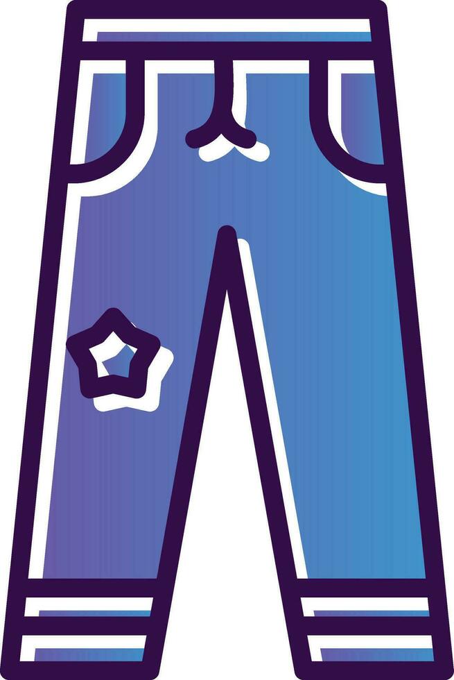 Pants Vector Icon Design