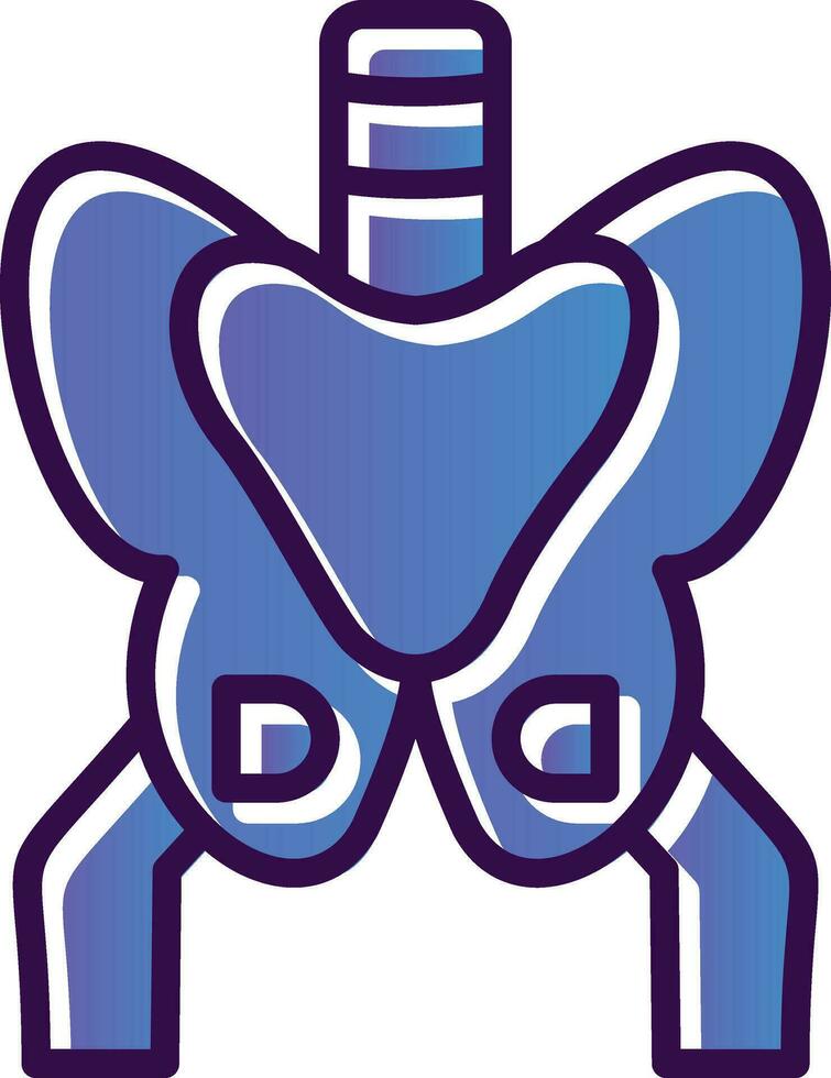Pelvis Vector Icon Design