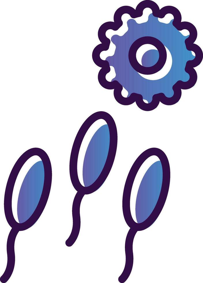 Sperm Vector Icon Design
