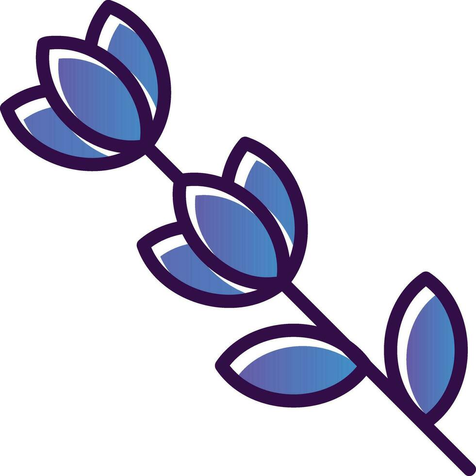 Lavender Vector Icon Design