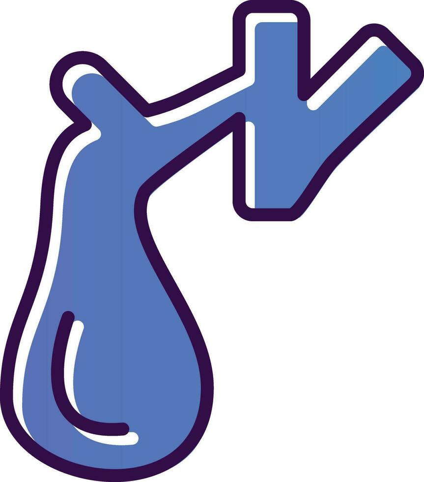 Gallbladder Vector Icon Design