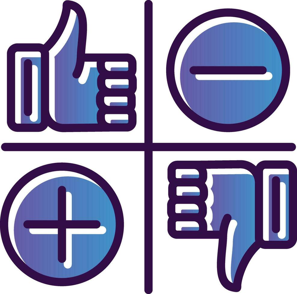 Swot analysis Vector Icon Design