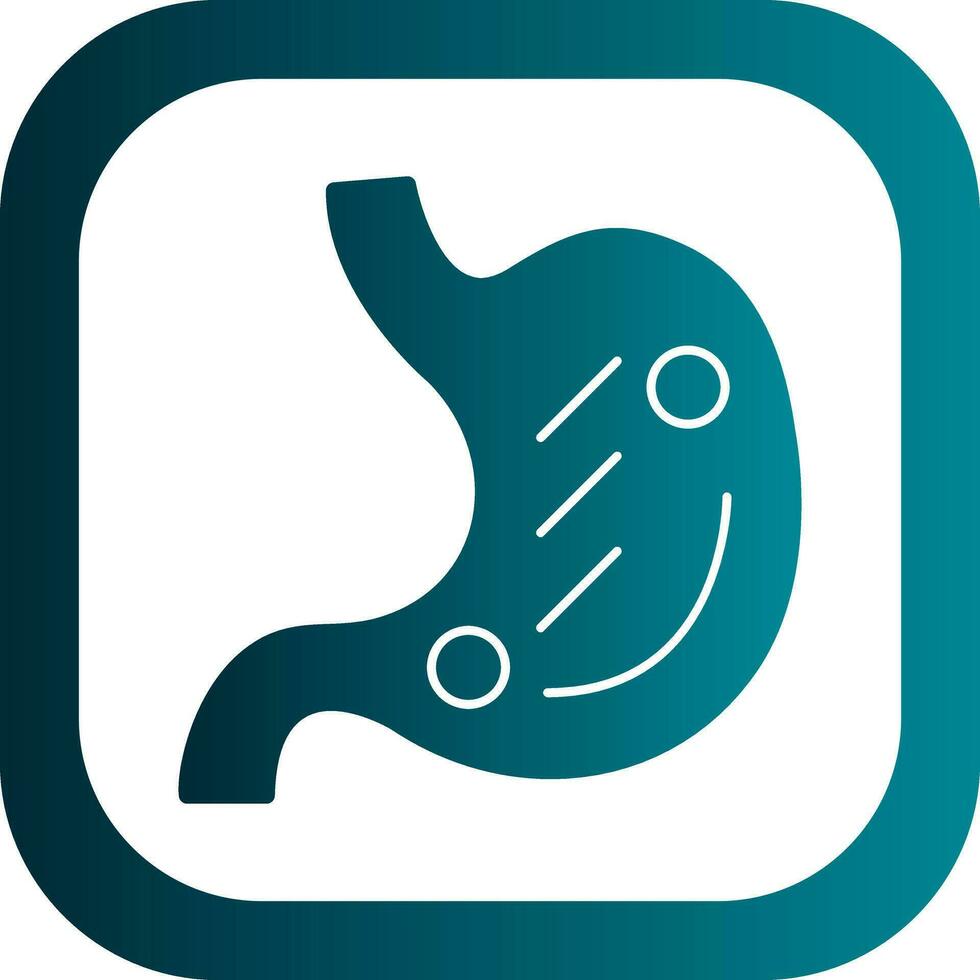 Stomach Vector Icon Design