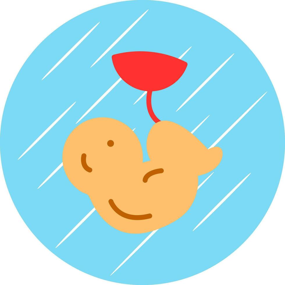 Fetus Vector Icon Design