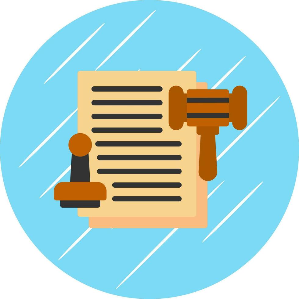 Corporate laws Vector Icon Design