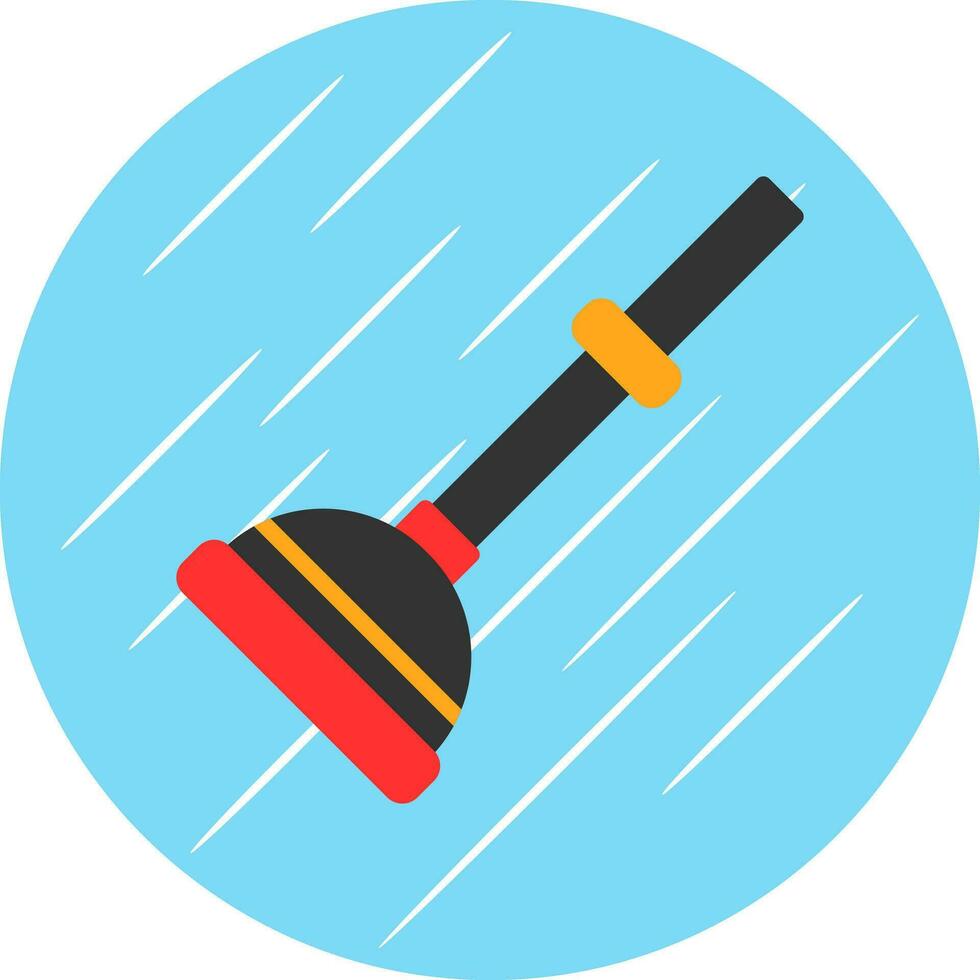 Plunger Vector Icon Design