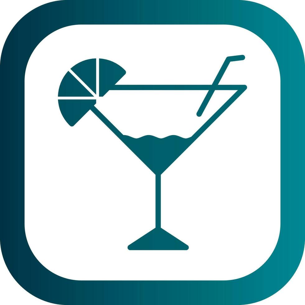 Martini Vector Icon Design