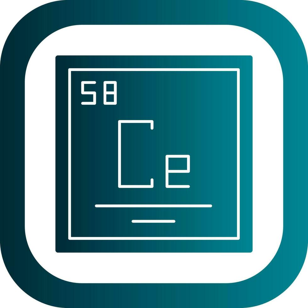 Cerium Vector Icon Design