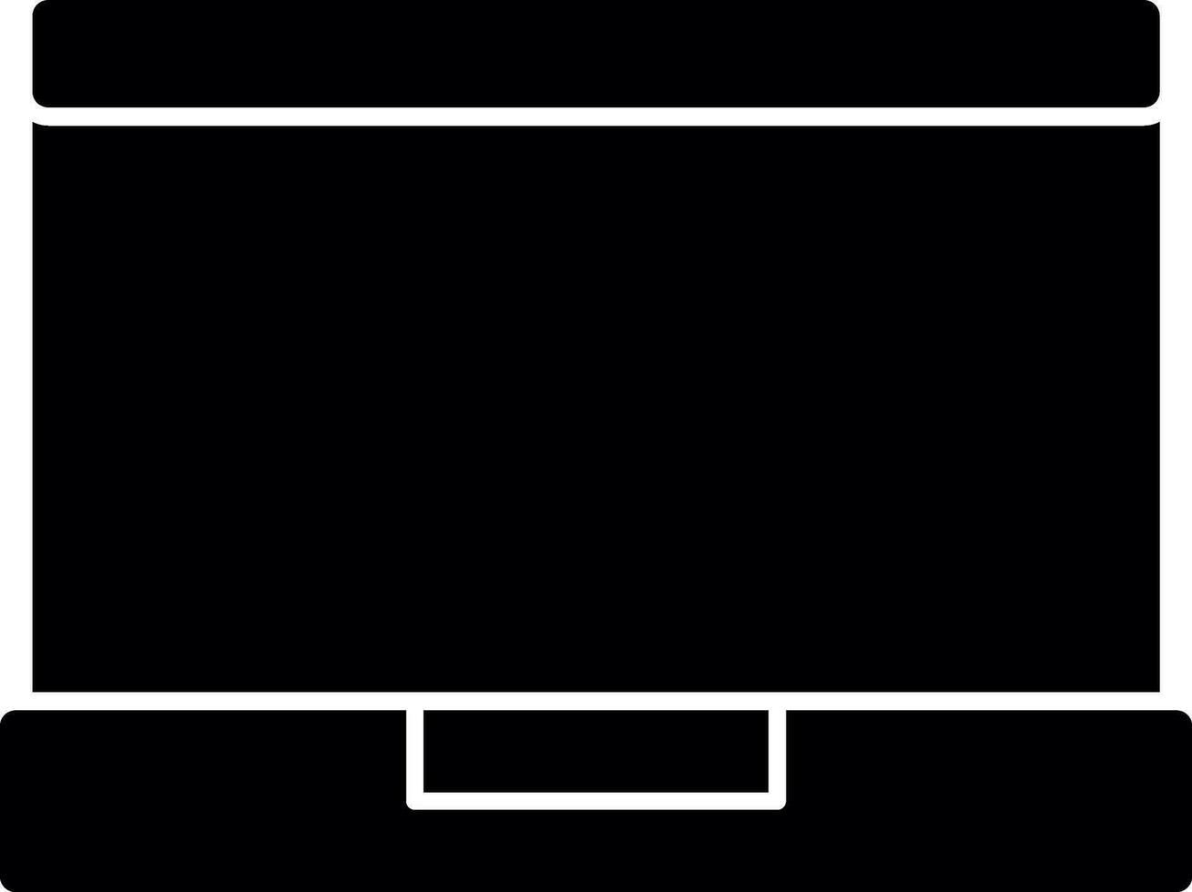 Laptop Vector Icon Design
