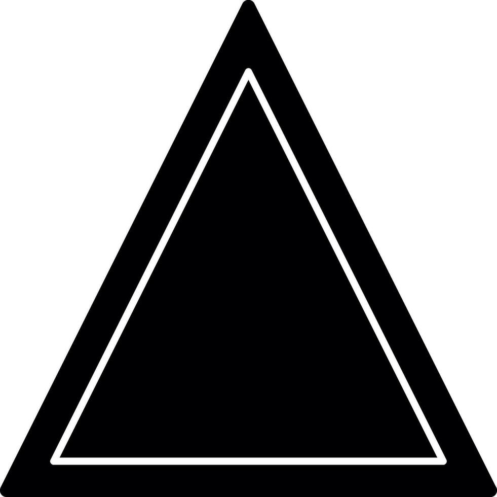 Triangle Vector Icon Design