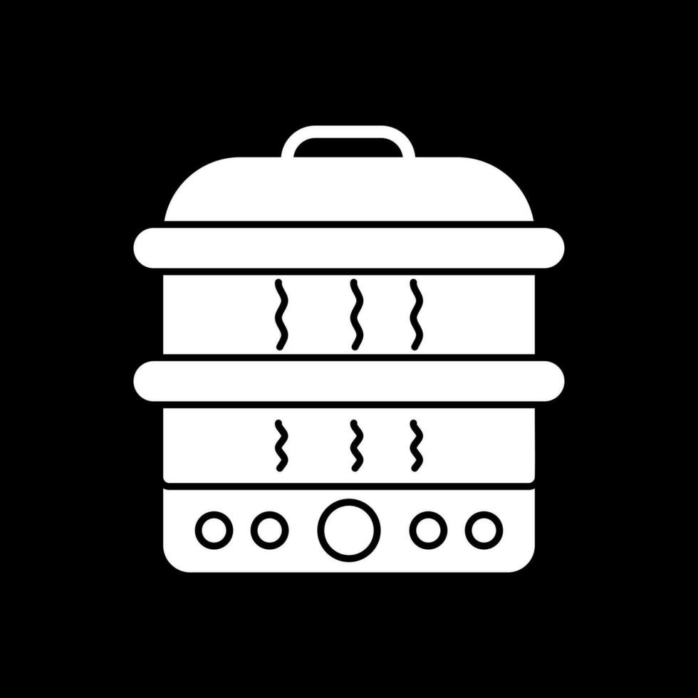 Steamer Vector Icon Design