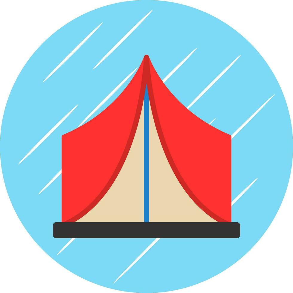 Tent Vector Icon Design