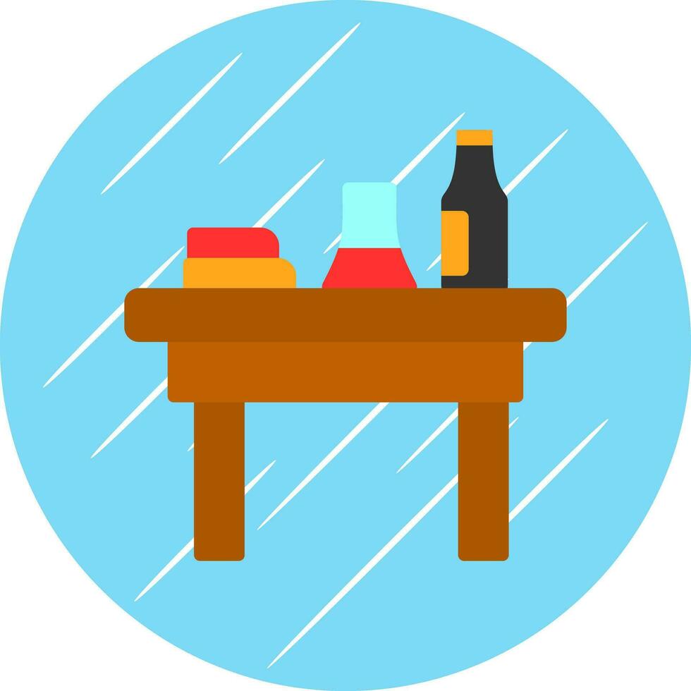 Table Vector Icon Design