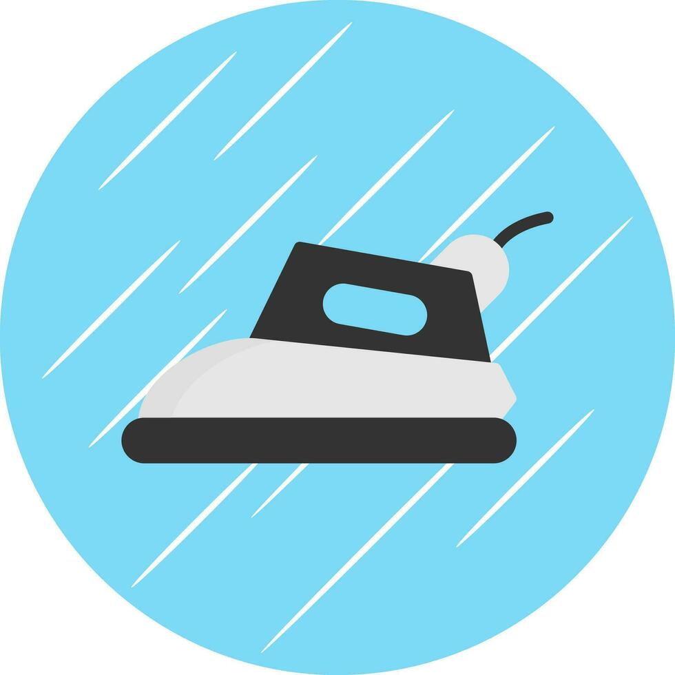 Electric iron Vector Icon Design