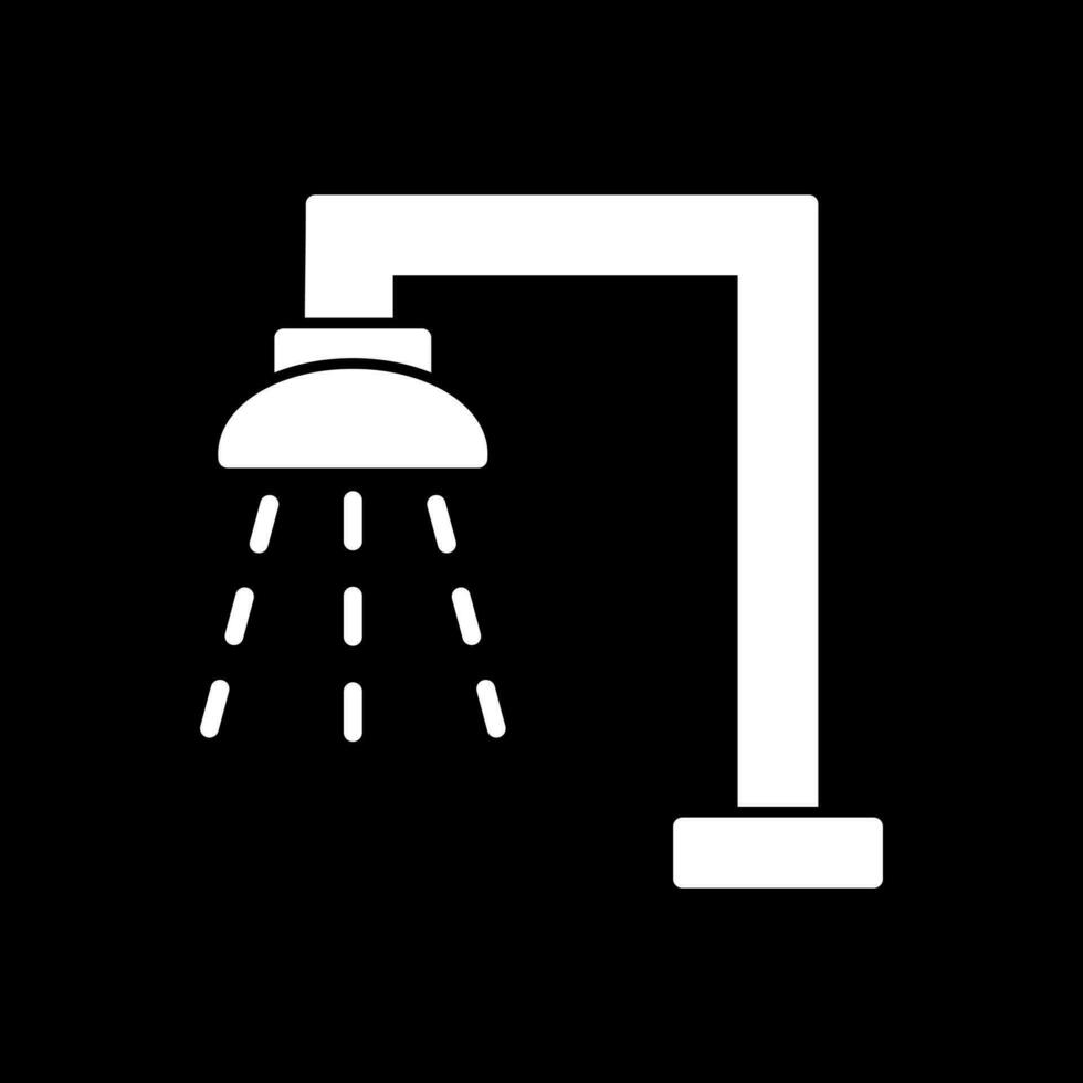 Shower Vector Icon Design