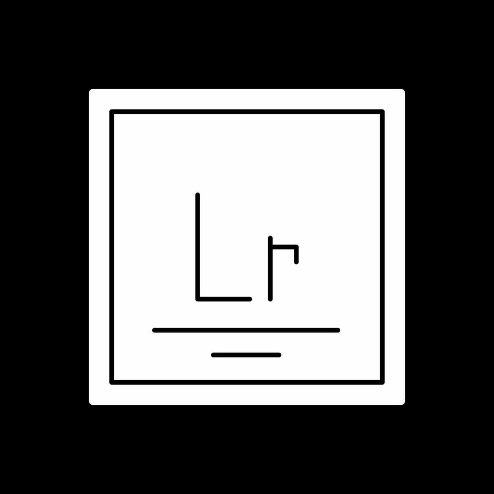 Lawrencium Vector Icon Design