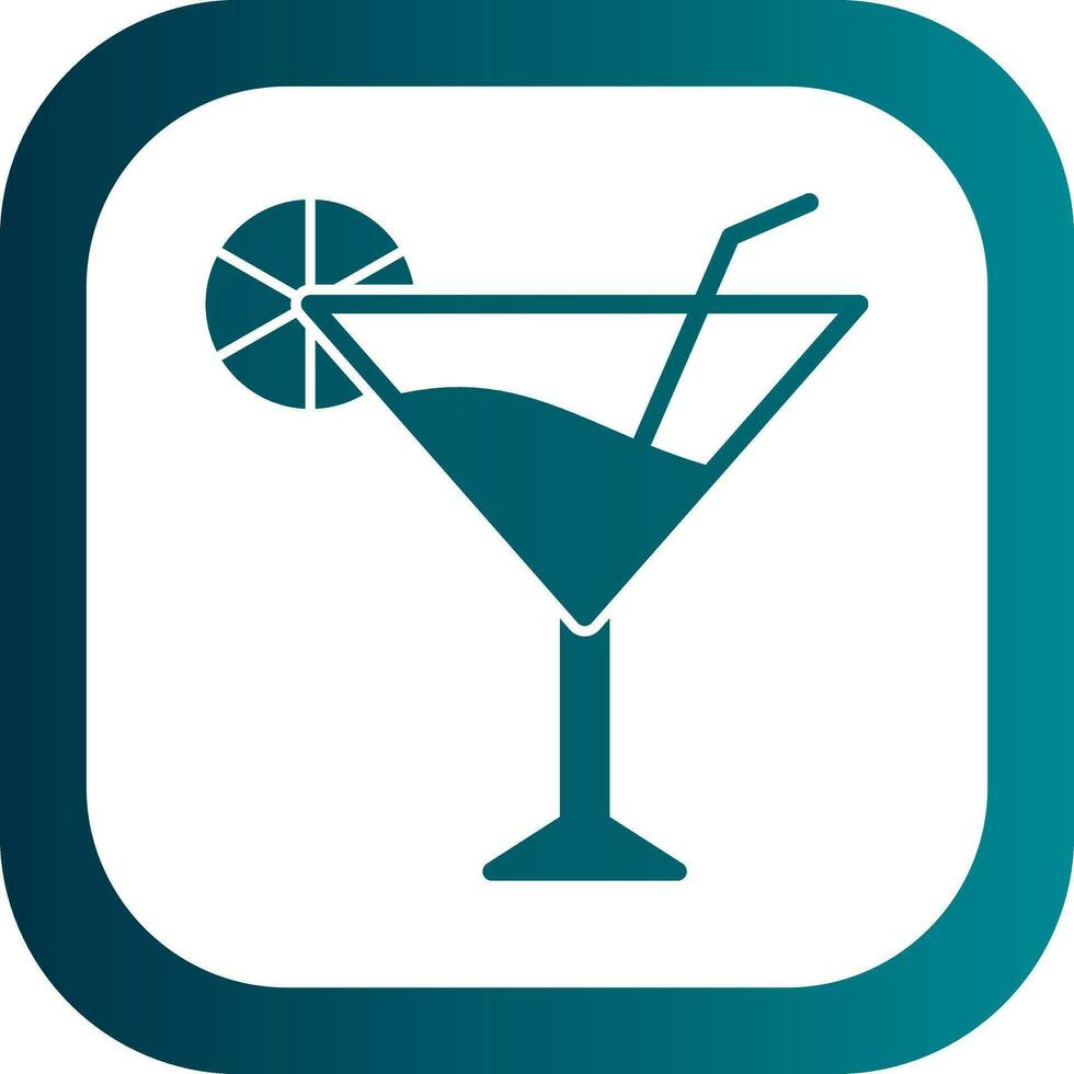 Martini Vector Icon Design