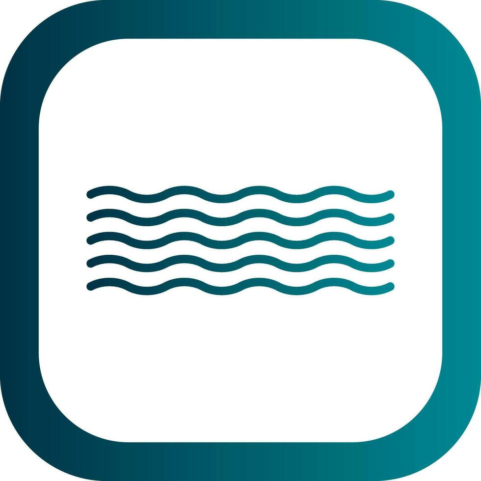 Wave Vector Icon Design