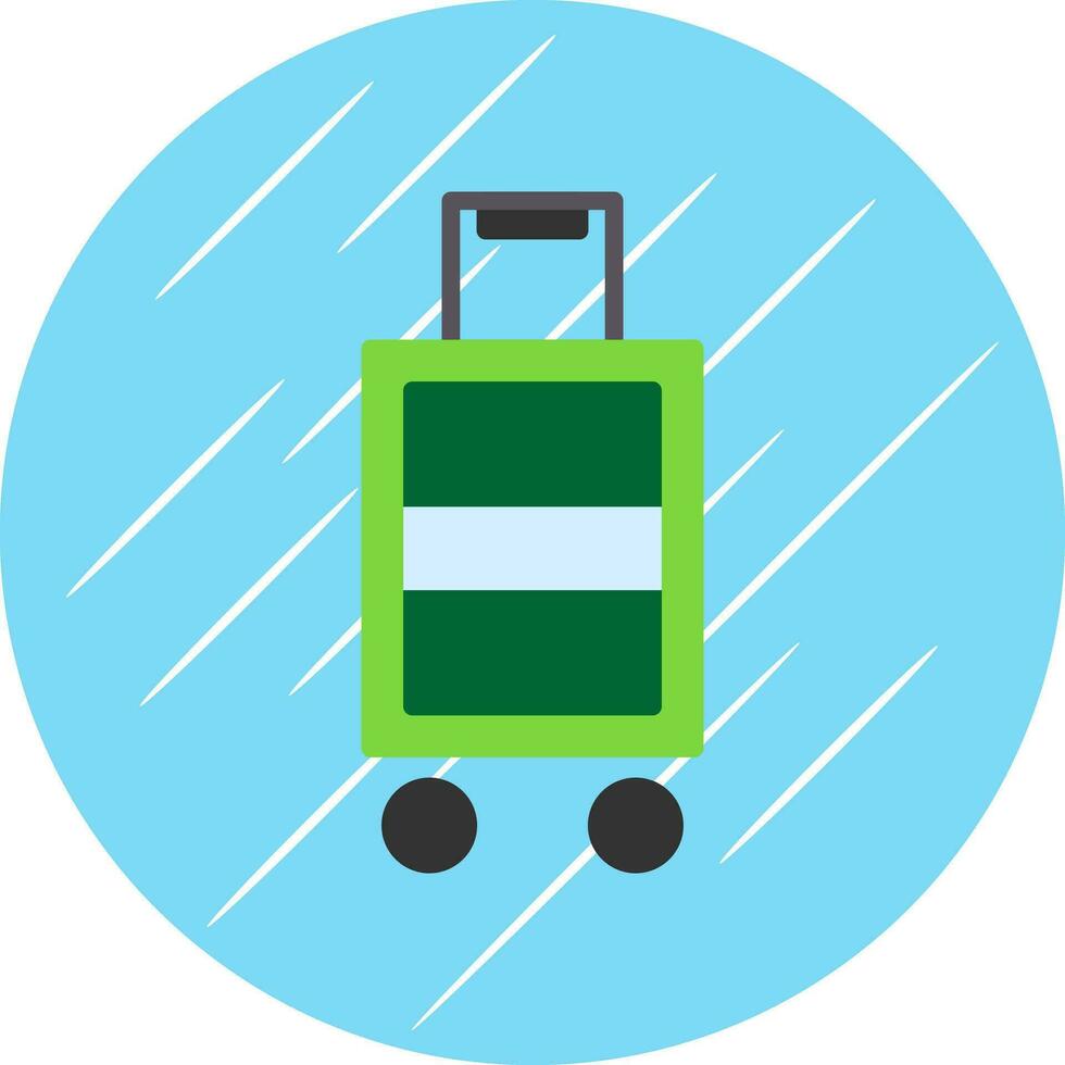 Luggage Vector Icon Design