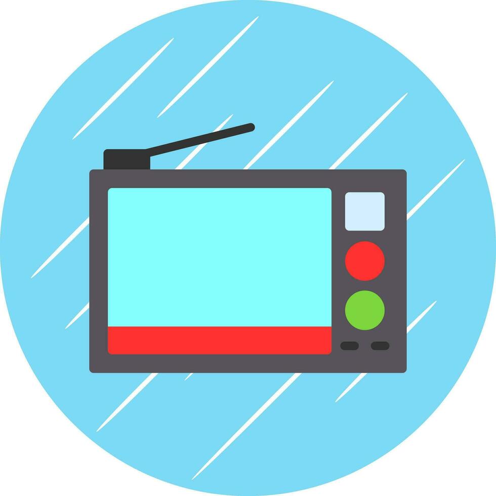 Television Vector Icon Design