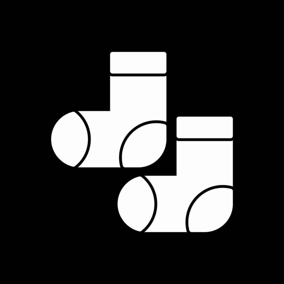 Socks Vector Icon Design