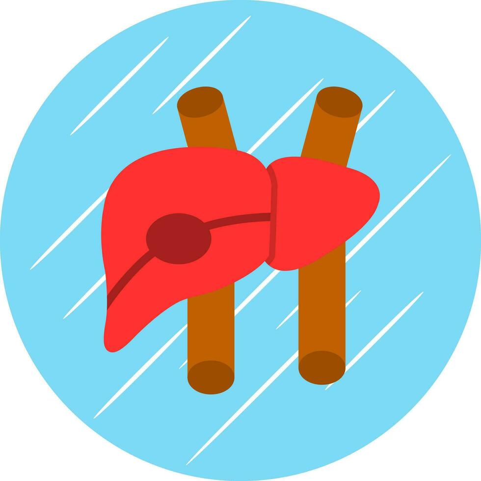 Liver Vector Icon Design