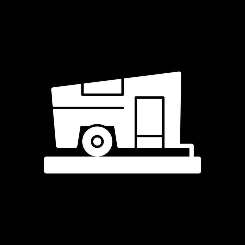 Campervan Vector Icon Design