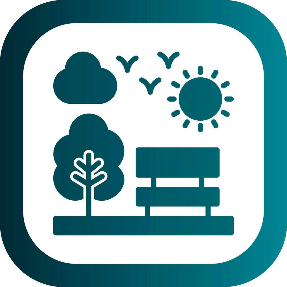 Park Vector Icon Design