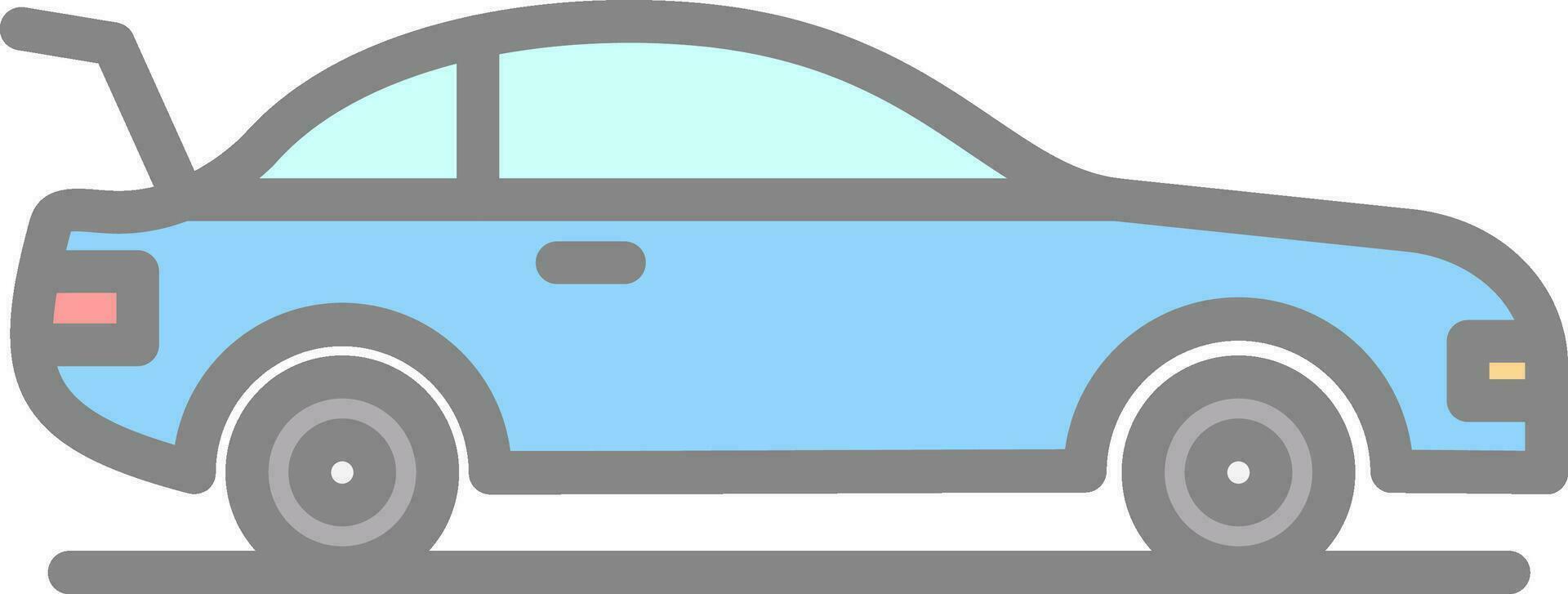 Trunk open Vector Icon Design