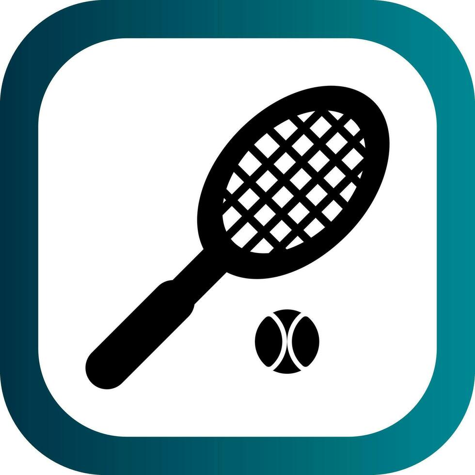 Tennis Vector Icon Design