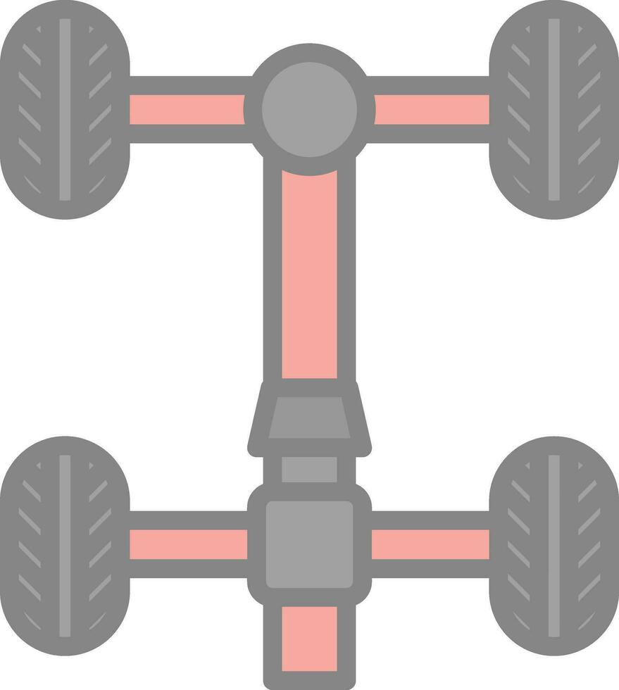 Chassis Vector Icon Design