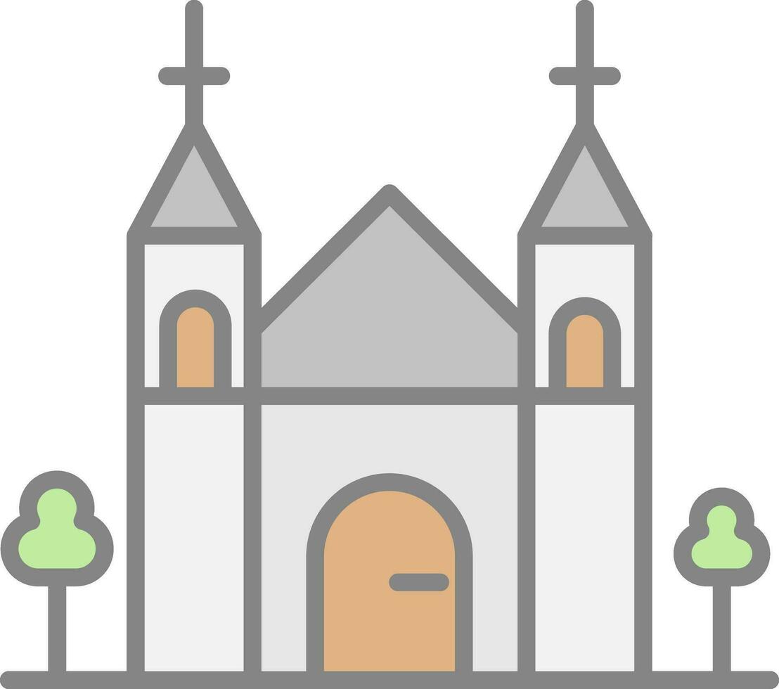 Domtoren Vector Icon Design