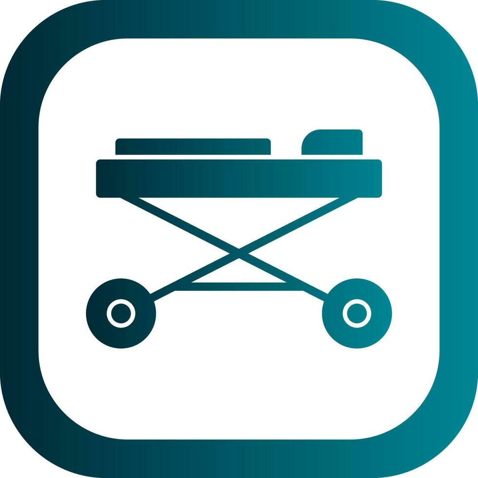 Stretcher Vector Icon Design