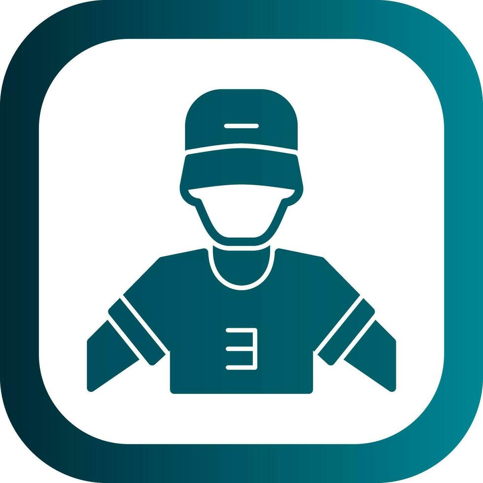 Player Vector Icon Design