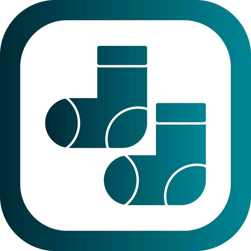 Socks Vector Icon Design